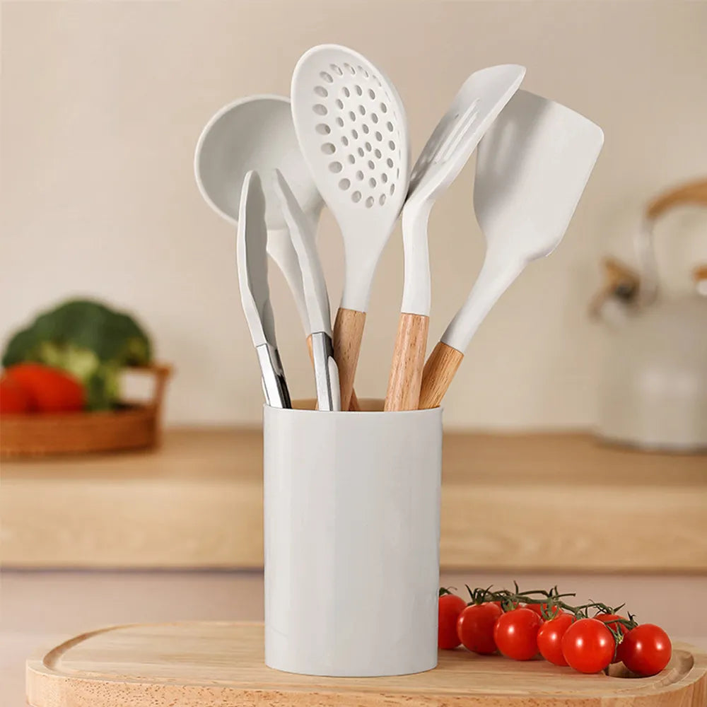 White Kitchenware Set