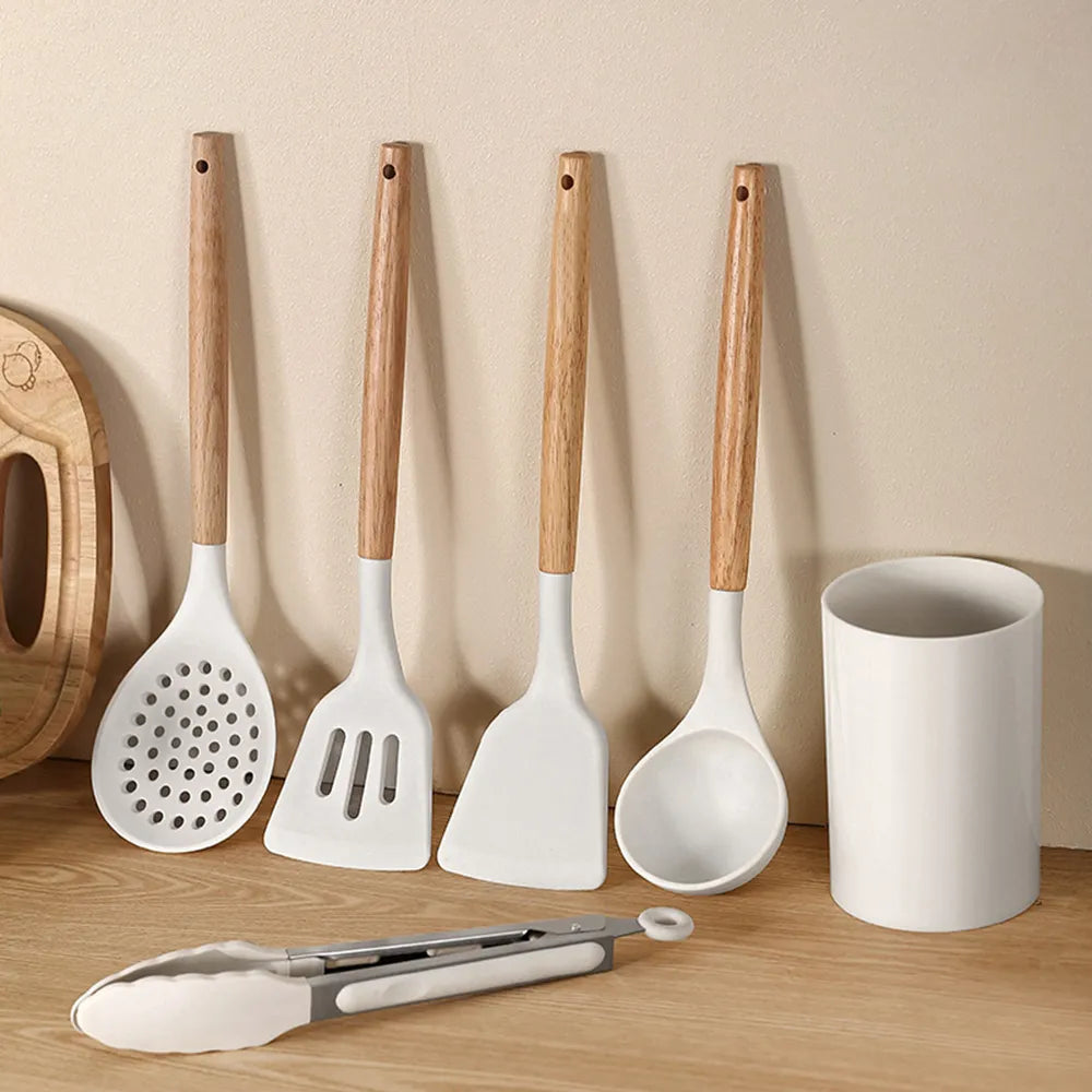 White Kitchenware Set